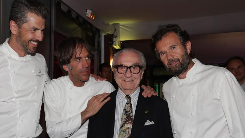 Il meglio della cucina di Gualtiero Marchesi in un tour mondiale