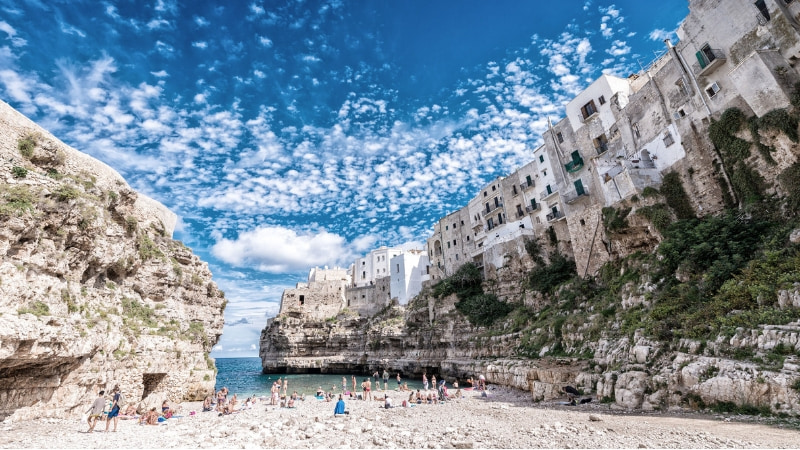 Unica italiana: Polignano ancora tra le 52 spiagge più belle al mondo